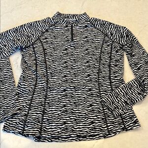 Coolibar Women's Freestyle Long Sleeve Rash Guard Size Medium